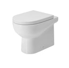 Azzurra - Vaso Filo Parete Porcellana Bianco - Serie: Nuvola (Senza Coprivaso)