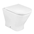 Roca - Vaso Filo Parete Porcellana Bianco - Serie: The Gap (Senza Coprivaso)