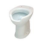 Vaso per disabili con scarico a pavimento in ceramica bianco