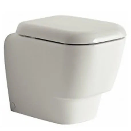 Geberit/Pozzi Ginori - Vaso Filo Parete Porcellana Bianco Con Sedile - Serie: Q3