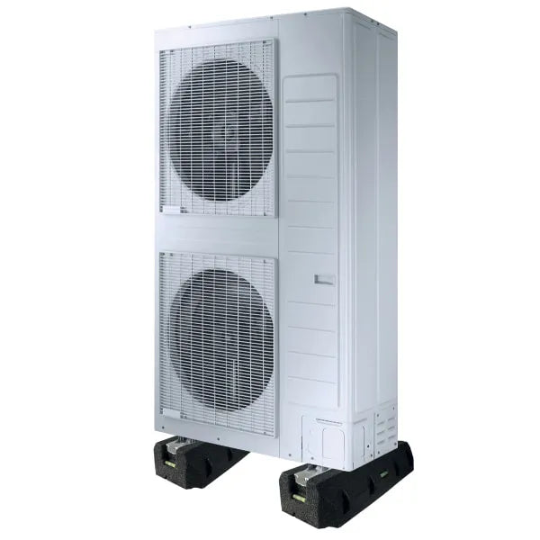 Vecam - Base Antivibrante Per Condizionatore Climatizzatore 450x160x90 mm - Fino A 550 Kg (Singolo)