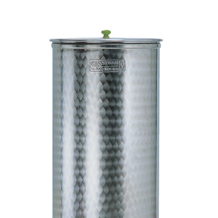 Cordivari - Vinolio Da 30 Litri Contenitore Per Vino E Olio In Acciaio Inox 18/10 Per Alimenti (Galleggiante Escluso)