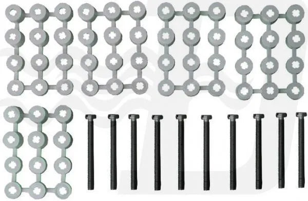 Pucciplast - Vite M5 Per Telaio (Pezzo Singolo)