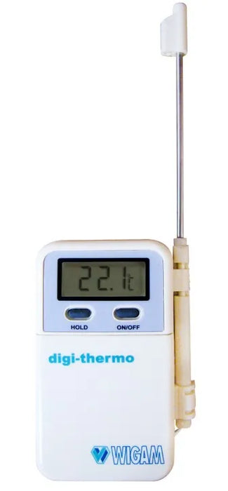Wigam - Termometro Digitale -50°C / +300° C Sonda 100 Mm