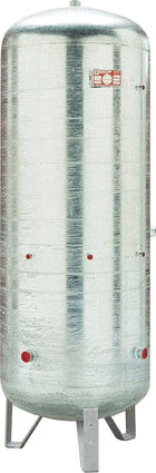 Cordivari - Serbatoio zincato verticale per autoclave da 100 litri per accumulo acqua in pressione senza membrana - Omologato