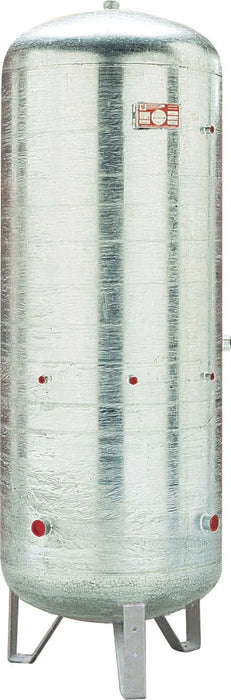 Cordivari - Serbatoio zincato verticale per autoclave da 100 litri per accumulo acqua in pressione senza membrana - Omologato