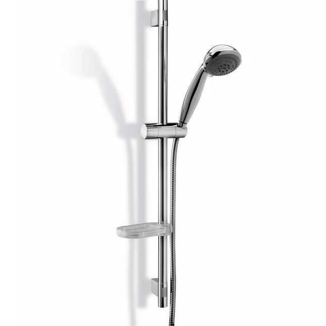 Paffoni - Saliscendi Queen Completo Di Asta Ø22X730 Mm Di Lunghezza In Metallo Con Supporti Fissi In Abs